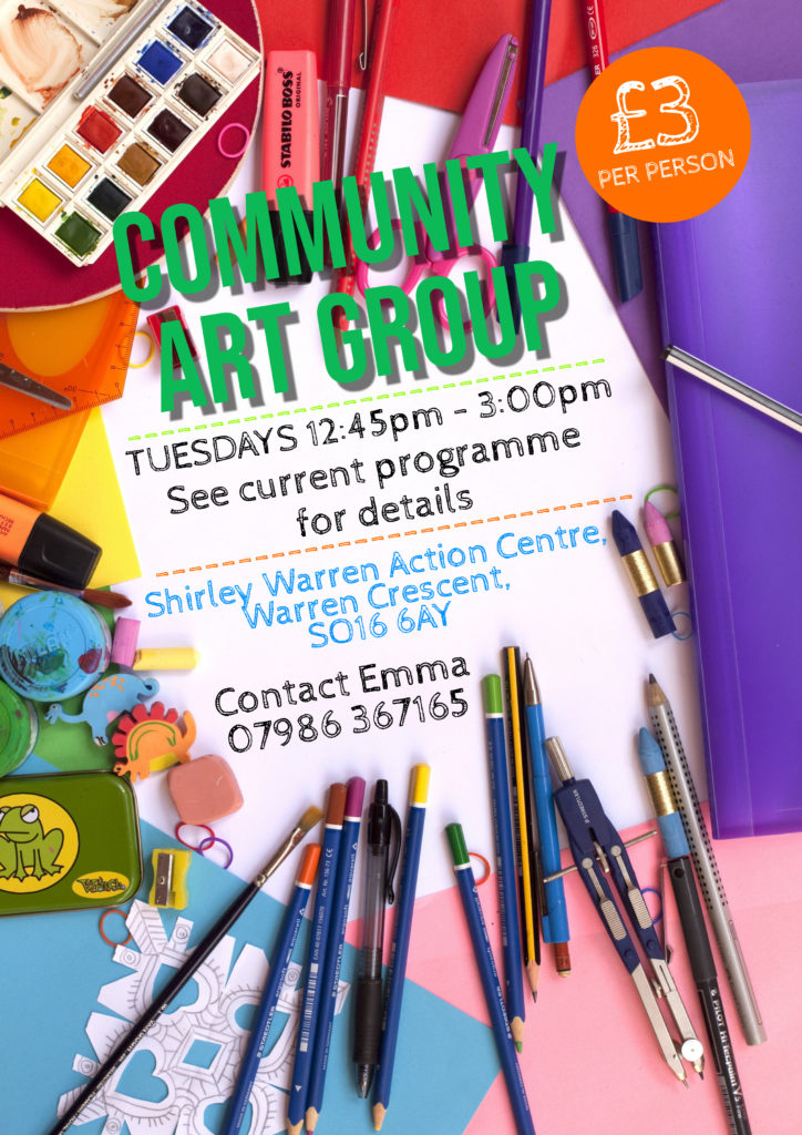 Art Club Shirley Warren Action Church